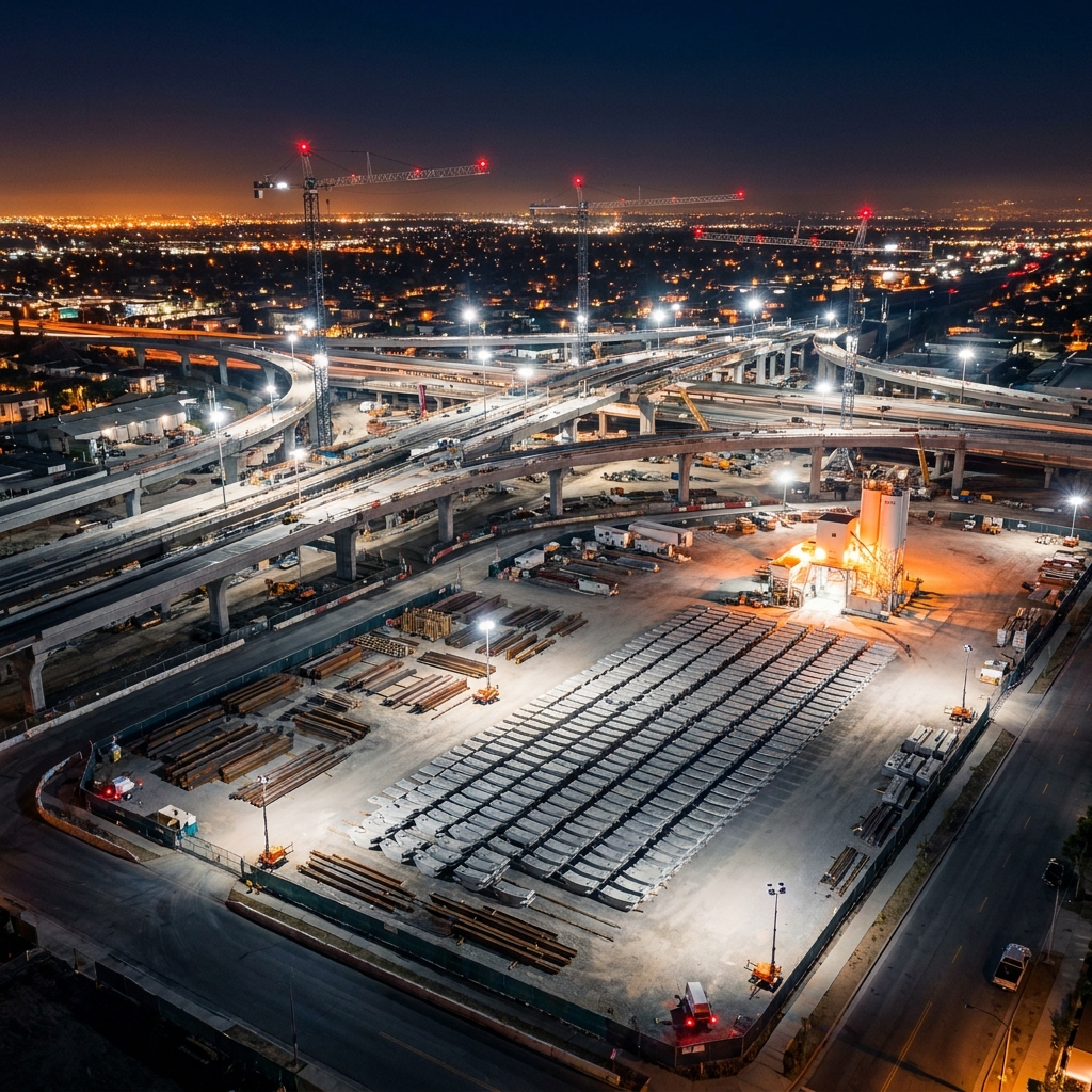 Large public-private partnership infrastructure site with multi-zone monitoring needs