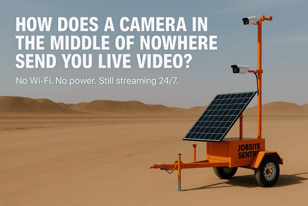 Solar-powered surveillance