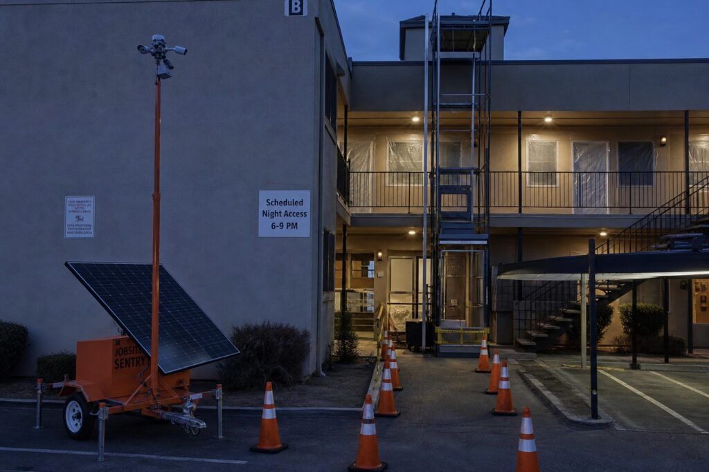Apartment Renovation Site Access Control After Hours