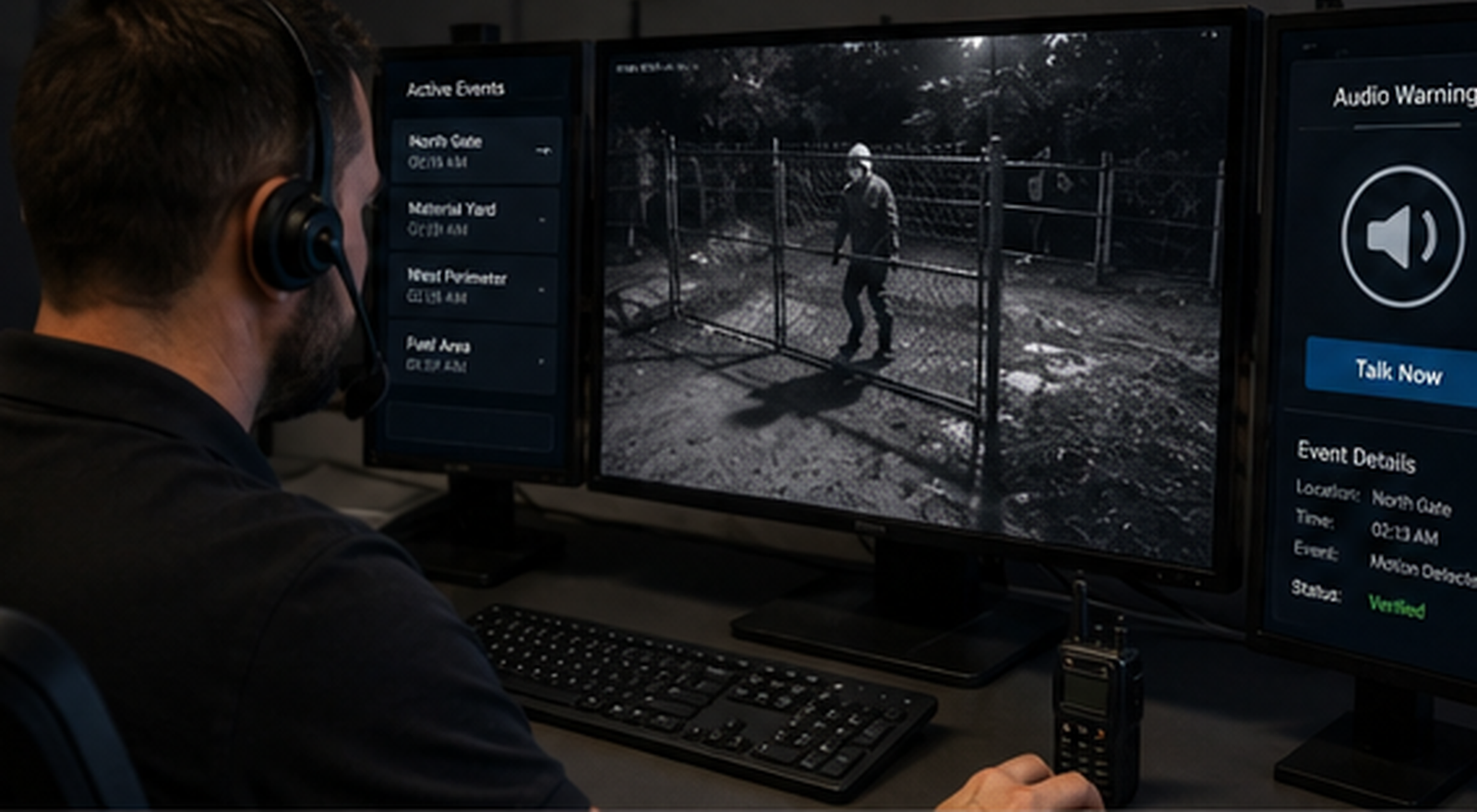 How to Prevent Copper Theft on Construction Sites 5 5 live monitoring operator