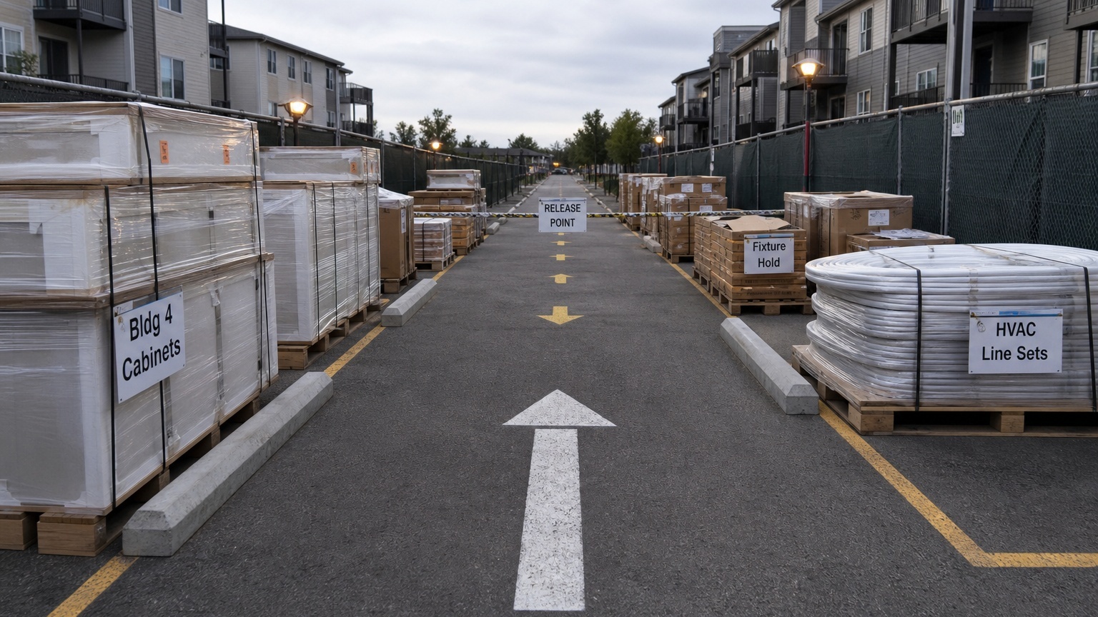 How to Protect Outdoor Material Staging Areas During Apartment Renovation Projects 3 03 apartment renovation staging area controls
